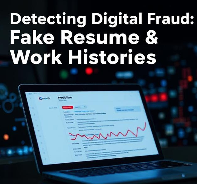 Detecting Digital Fraud: Fake Resumes & Work Histories